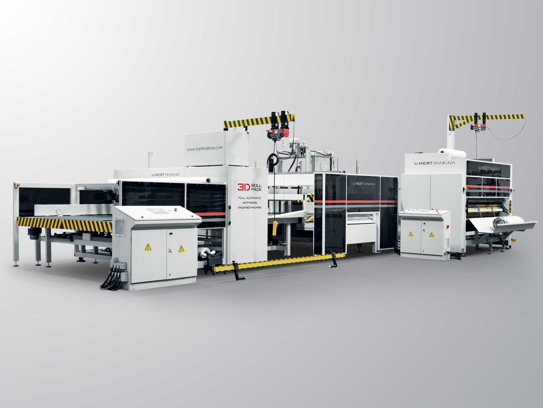 3D Full Pack Alpha - Otomatik Yatak Pres ve Rulo Paketleme Makinası