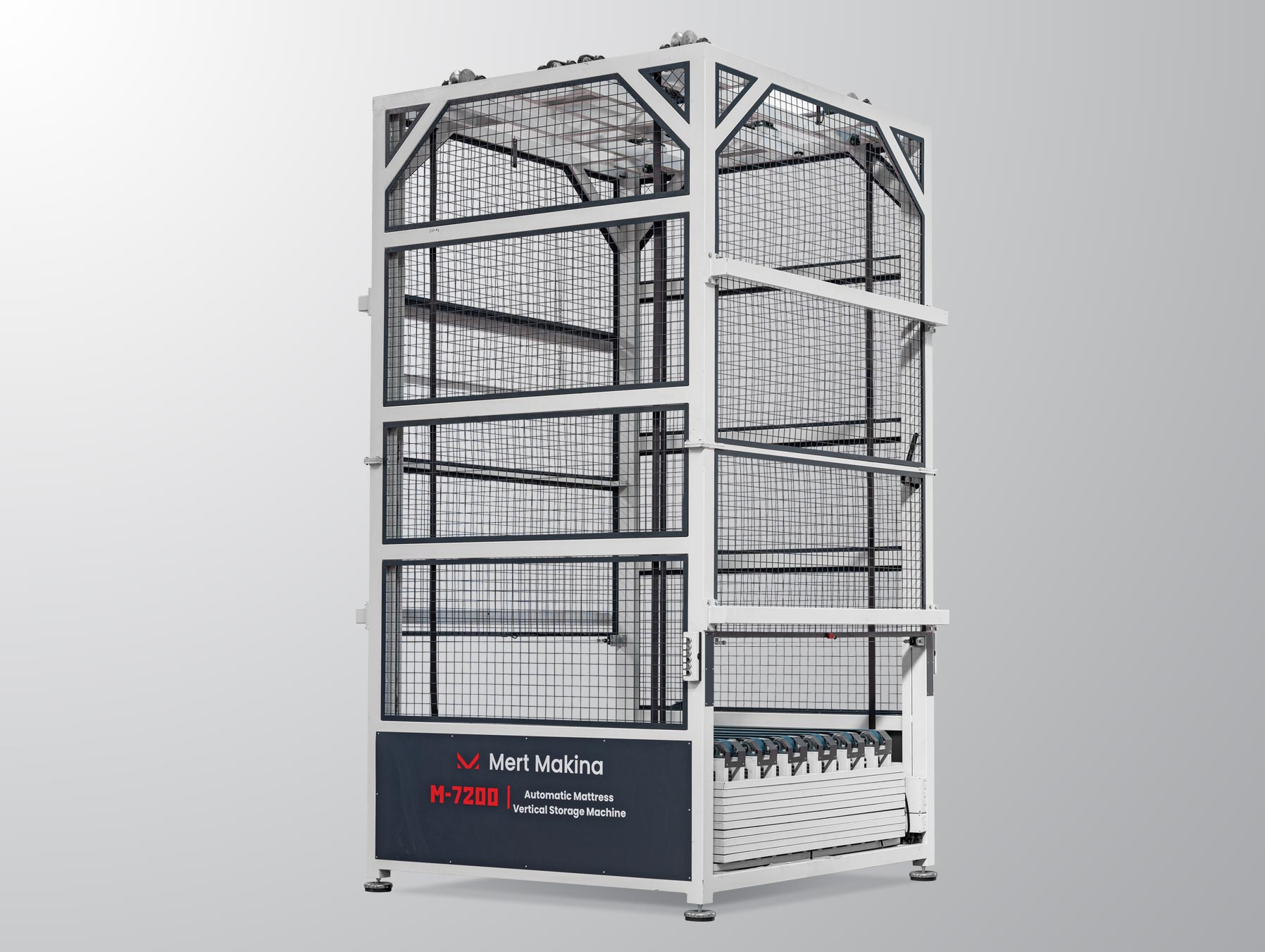 M-7200 Otomatik Dikey İstifleme Makinası