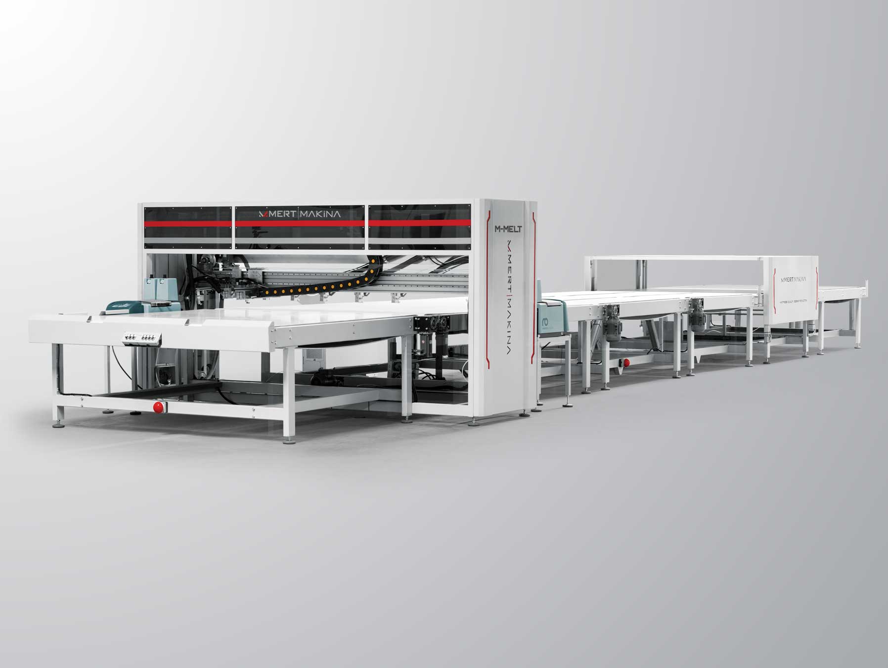 M-Melt Otomatik Yatak Tutkallama Hattı